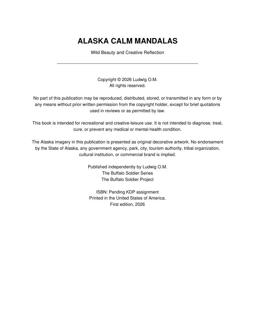 Alaska Calm Mandalas selected interior preview 2