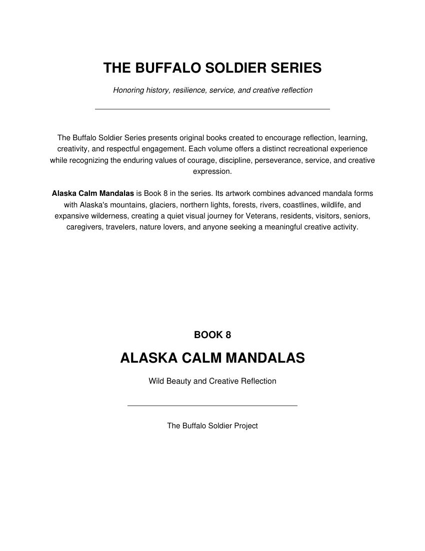 Alaska Calm Mandalas selected interior preview 3