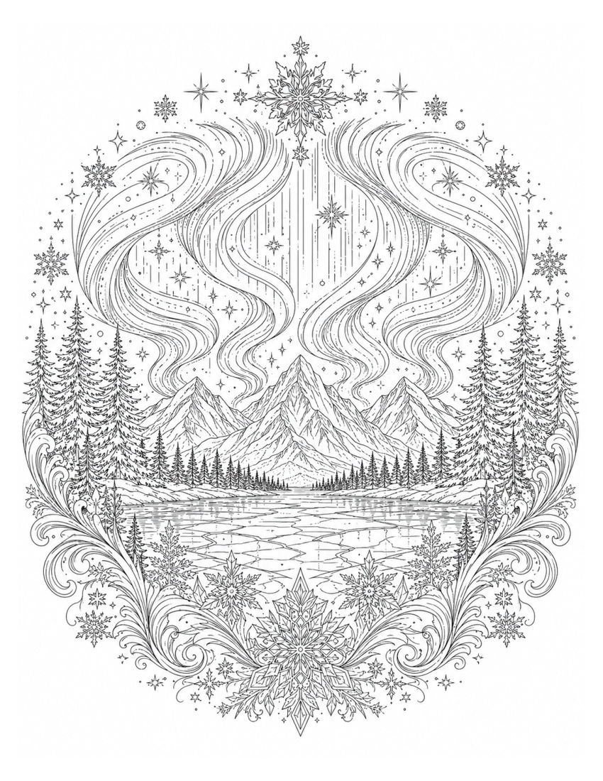 Alaska Calm Mandalas selected interior preview 4