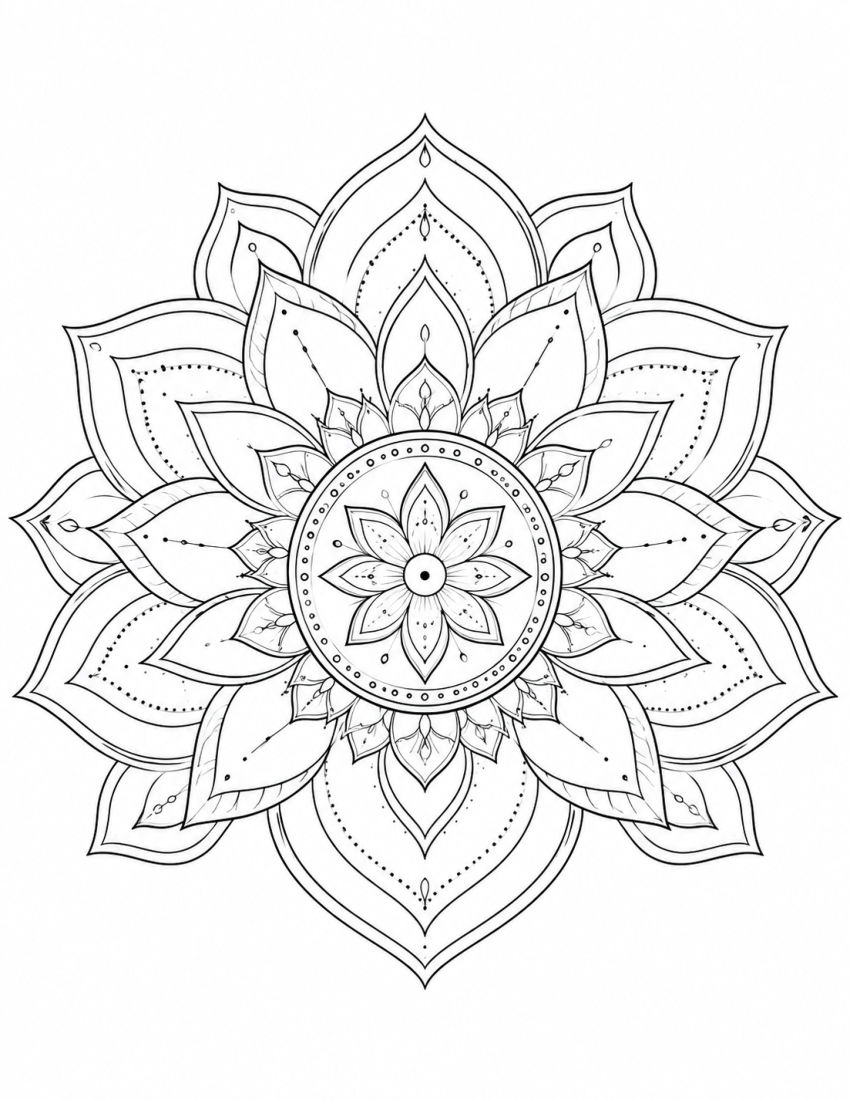Creative Calm Mandalas selected interior preview 4
