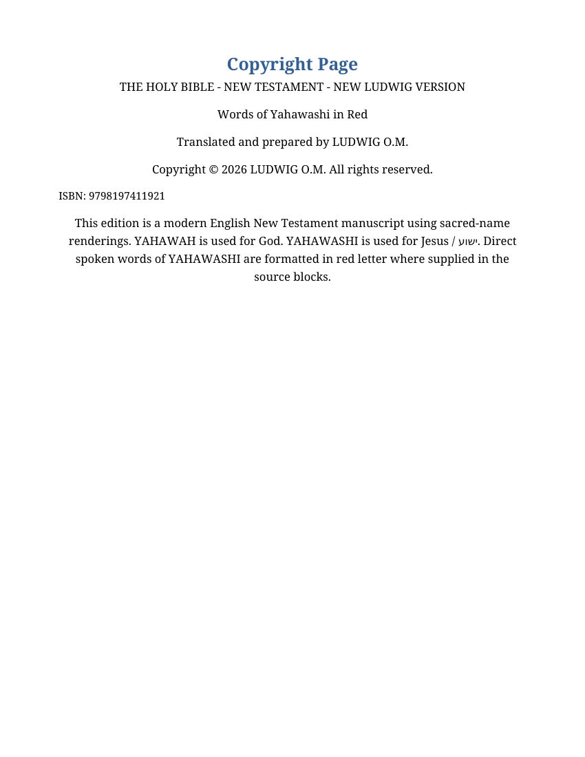 THE HOLY BIBLE — New Testament selected interior preview 2