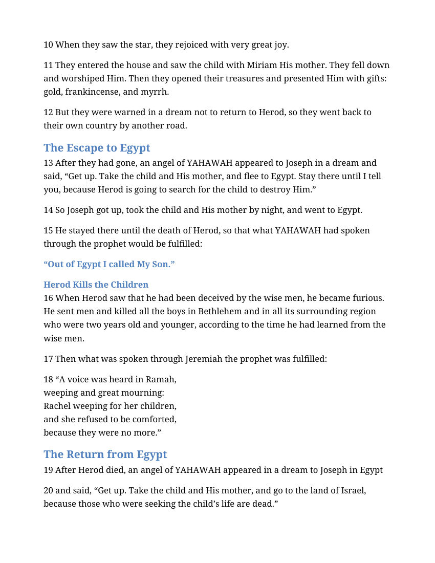 THE HOLY BIBLE — New Testament selected interior preview 4